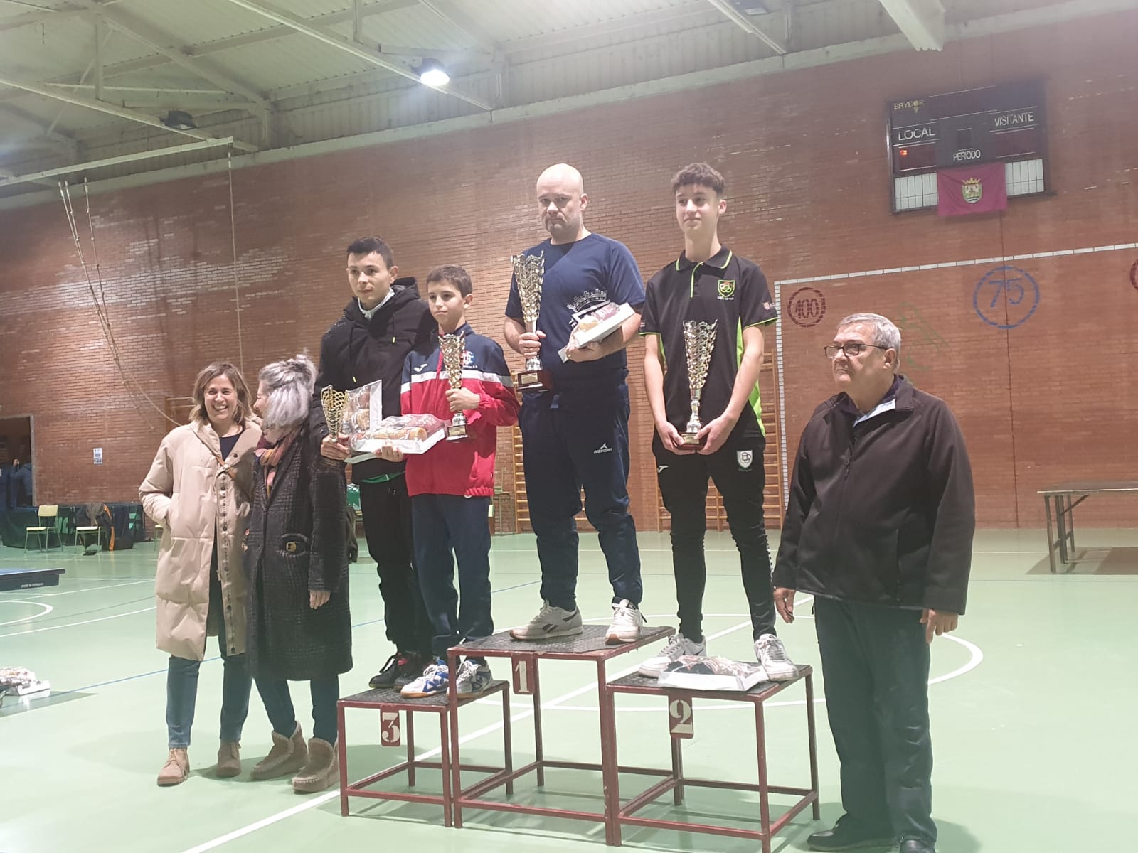 Jornada de tenis de mesa en Lodosa con torneos para todas las edades y niveles